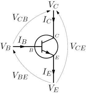File:Bias currents and voltages for an NPN bipolar transistor.png