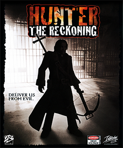 The cover shows a silhouette of the character Father Cortez carrying a crossbow and a sword