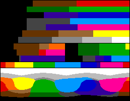 Mac 16colors palette color test chart.png