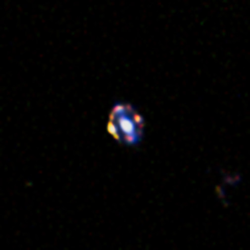 File:The most distant gravitational lens yet discovered.jpg