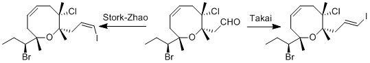 Employment of Takai and Stork-Zhao olefination by Kim's group
