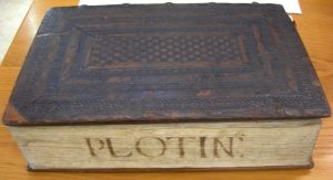 File:Plotinus (trans. Ficino), Oxford's 1492 edition with binding.jpg