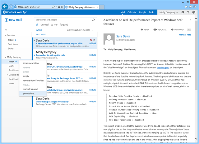 File:Outlook Web App 2013 screenshot.png