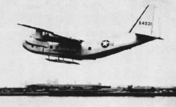 File:YC-123E with pantobase landing gear 1955.jpg