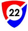 Columbia 22 sail badge.png