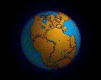 Animation of the break-up of the supercontinent Pangaea and the subsequent drift of its constituents, from the Early Triassic to recent (250 Ma to 0).