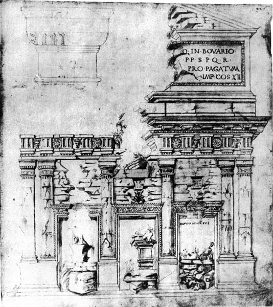 File:Giuliano da Sangallo Rilievo della Basilica Emilia 1480.jpg