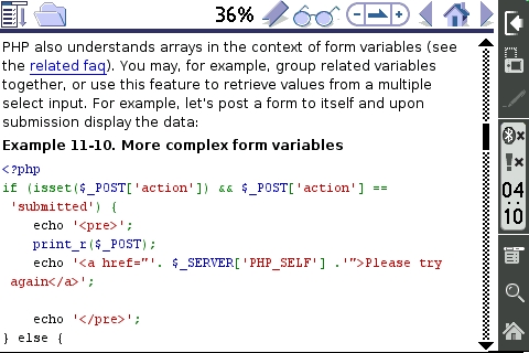 File:PHP Manual in Plucker format.jpg