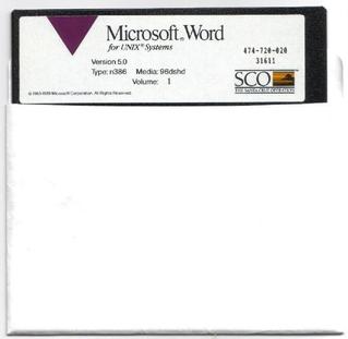 File:Microsoft Word for Unix floppy disk.jpg