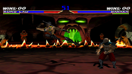 File:Mortal Kombat Gold, Kung Lao vs Baraka.png