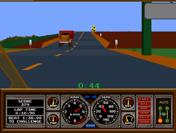 File:Hard Drivin' in-game screenshot (Arcade).png