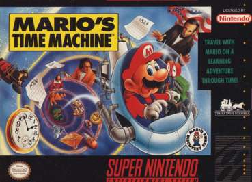 File:Mario's Time Machine SNES.jpg
