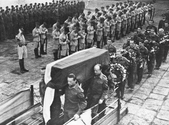 File:General Sikorski's funeral in Gibraltar (cropped).jpg