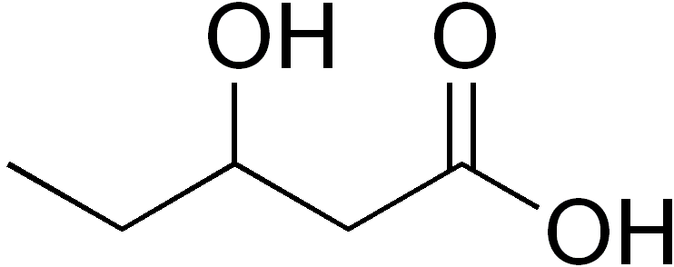 File:3-hydroxypentanoic acid.png