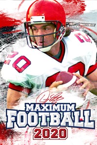 Cover art for the Maximum Football 2020 video game.jpg