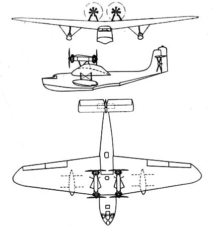 File:LeO H.242 3-view L'Aerophile July 1934.jpg