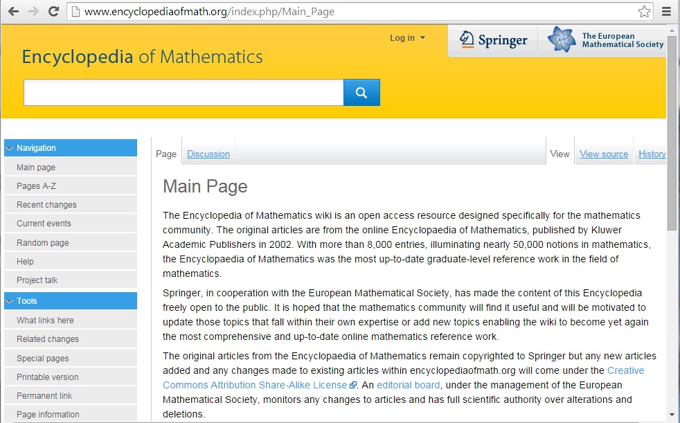 encyclopedia-of-mathematics-handwiki