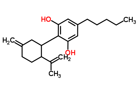 File:2-(6-Isopropenyl-3-methylenecyclohex-1-yl)-5-pentyl-1,3-benzenediol.png