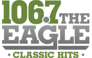 KLTH 106.7TheEagle logo.png