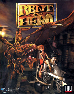 Rent a Hero 1998 adventure game box art.png