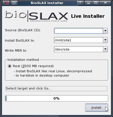 BioSLAX Installer