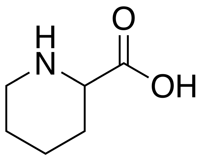 File:Piperidine-2-carboxylic acid.png