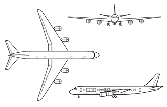 File:Douglas DC-8 3-view.jpg