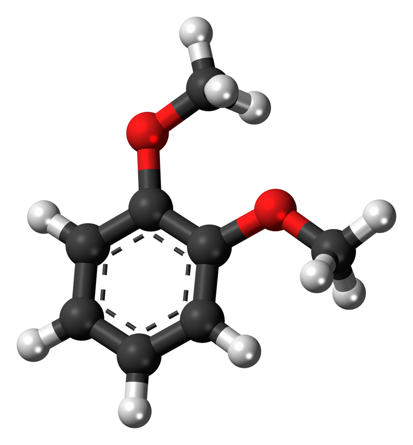 File:1,2-Dimethoxybenzene-3D-balls.png - HandWiki