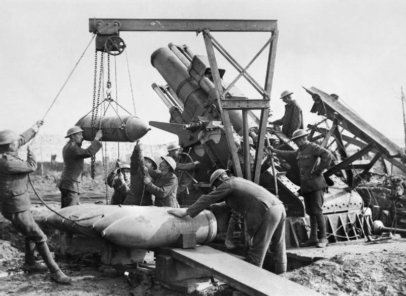 File:15in howitzer Menin Rd 5 October 1917.jpg