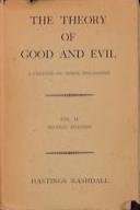 Hatings Rashdall's The Theory of Good and Evil.jpg