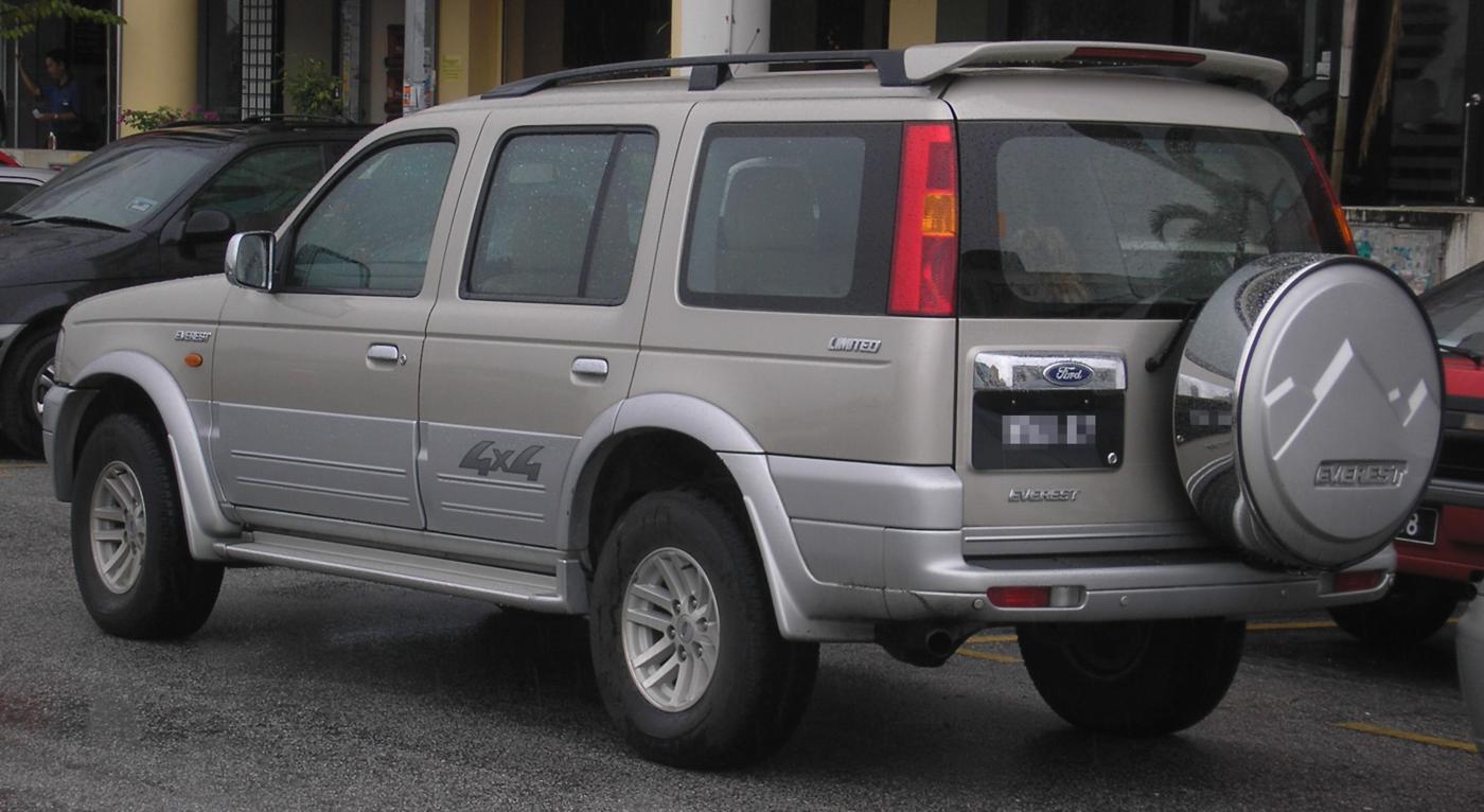 File Ford Everest First Generation Rear Serdang Handwiki