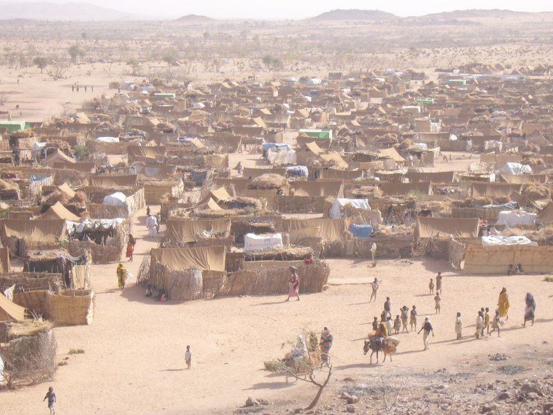 File:Darfur refugee camp in Chad.jpg