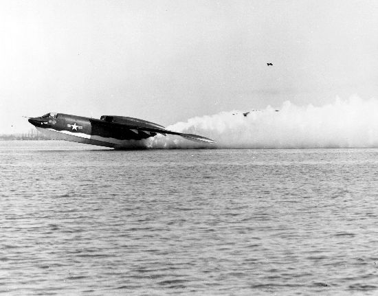 File:Martin P6M-2 Seamaster taking off.jpg
