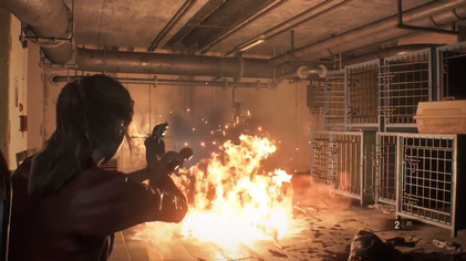 File:Resident Evil 2 Remake gameplay.png