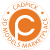 Cadpick official logo.
