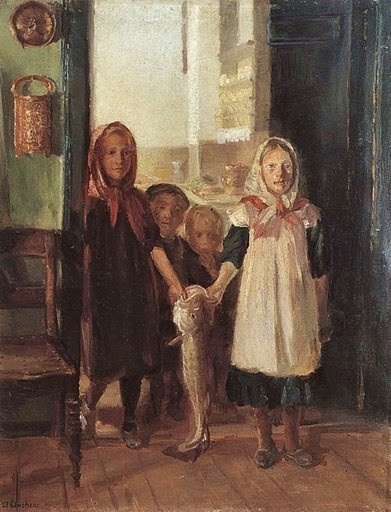 File:Little Girl with a Cod (Anna Ancher).jpg