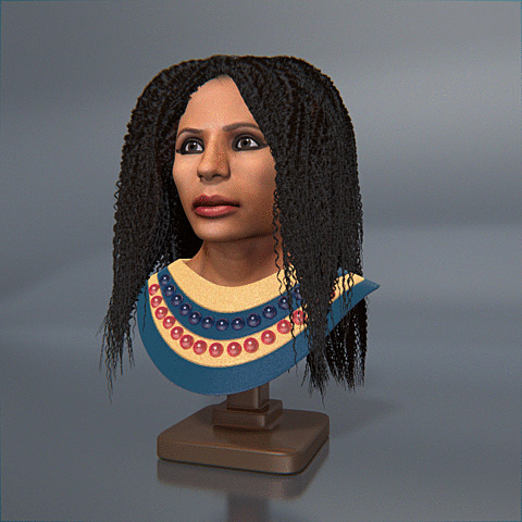 File:Steps of forensic facial reconstruction - Virtual Mummy - cogitas3d.gif