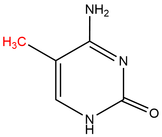 File:5 methylcytosine methyl highlight.png