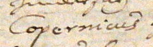 File:Kepler Autograph 1 (cropped) - name Copernicus in Kepler's handwriting.jpg