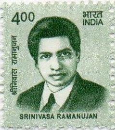 File:Srinivasa Ramanujan 2016 stamp of India.jpg