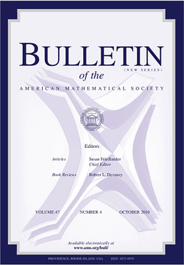 File:Bulletin of the American Mathematical Society cover.png