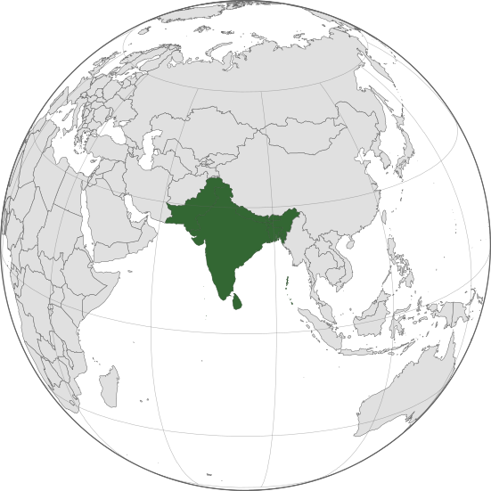 File:Indian Subcontinent (orthographic projection).png
