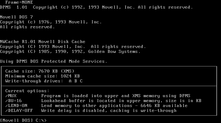 File:Novell DOS 7 screenshot.png