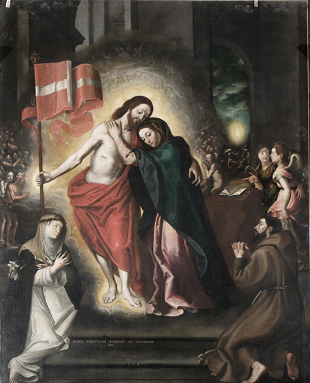 File:Risen Christ appears to his Mother by Daniele Monteleone.jpg