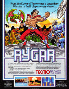 Rygar arcade game flyer.png