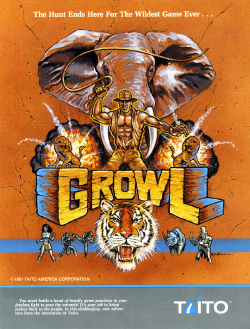 Growl arcadeflyer.png