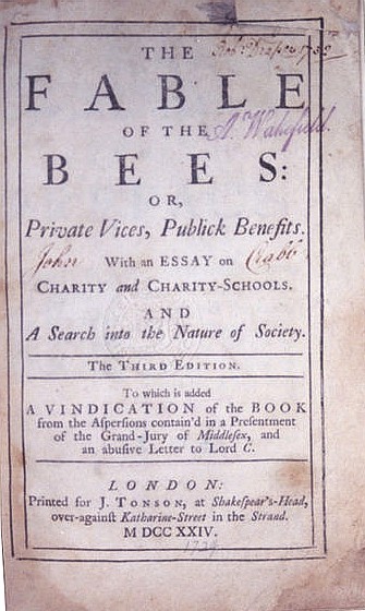 File:The Fable of the Bees, by Bernard Mandeville (title page).jpg