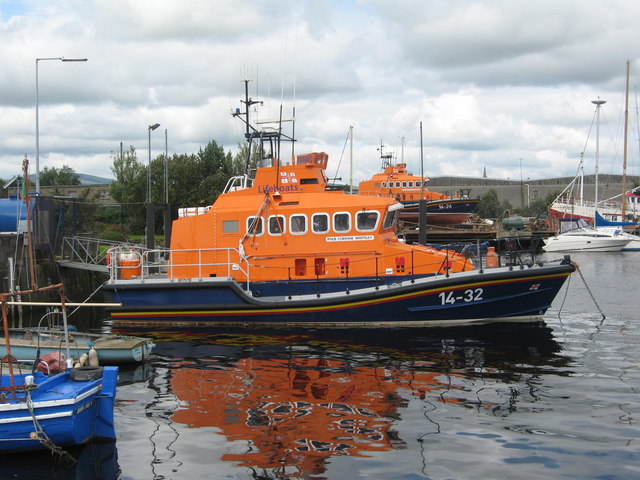 File:Lifeboats at Arklow Harbour - geograph.org.uk - 1453984.jpg
