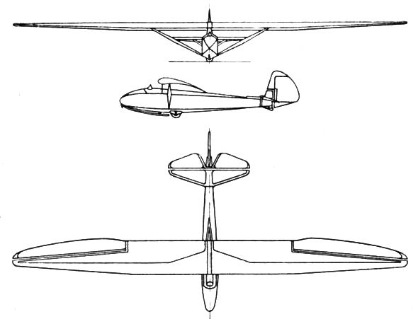 File:Göppingen Gö 1 Wolf 3-view drawing from L'Aerophile March 1937.jpg