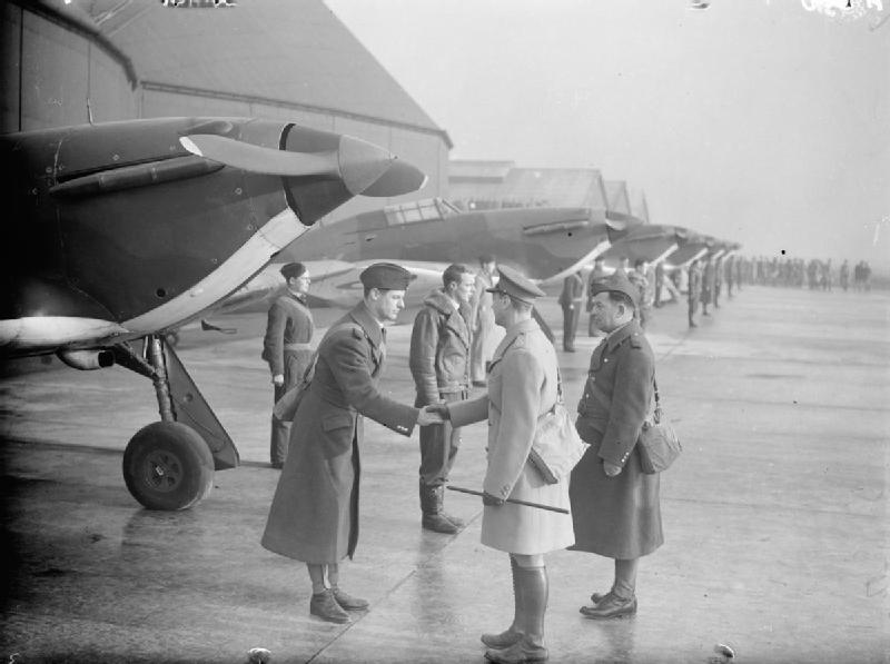 File:Hawker Hurricanes at Lille-Seclin - Royal Air Force 1939-1945 Fighter Command F2344A.jpg